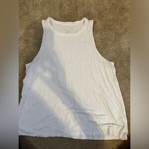 White tank top